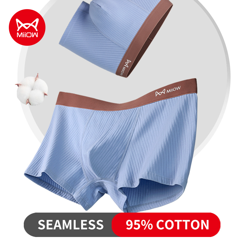 MiiOW, 3 шт., хлопковые мужски – обзор и цена Boxer Brief Pack Cotton