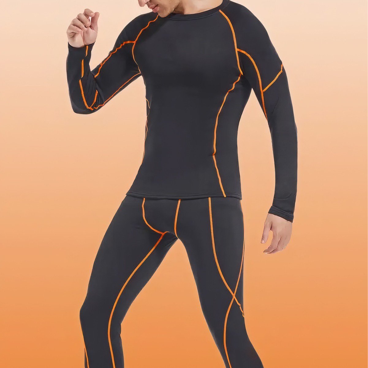 Зимний мужской флисовый спорти – обзор и цена Compression Long Pant