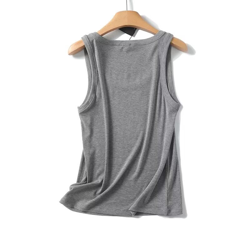 Maxdutti однотонные приталенны – обзор и цена Tank Top Ribbed