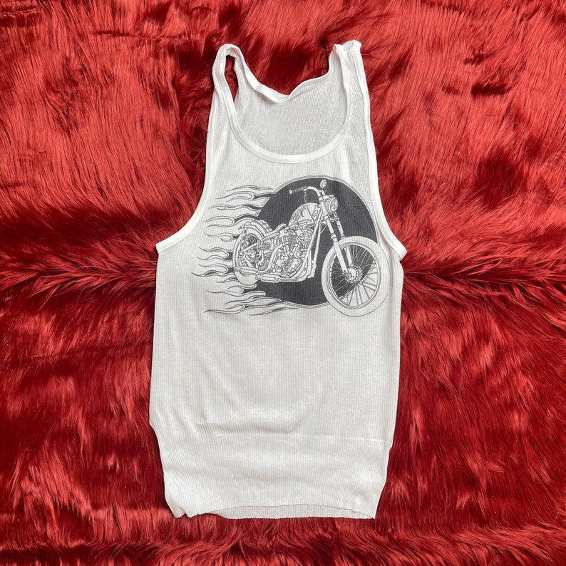 Топ-майка в рубчик с винтажным – обзор и цена Tank Top Ribbed