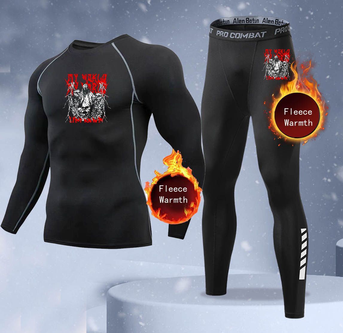 Новый зимний комплект мужского – обзор и цена Thermal Long John